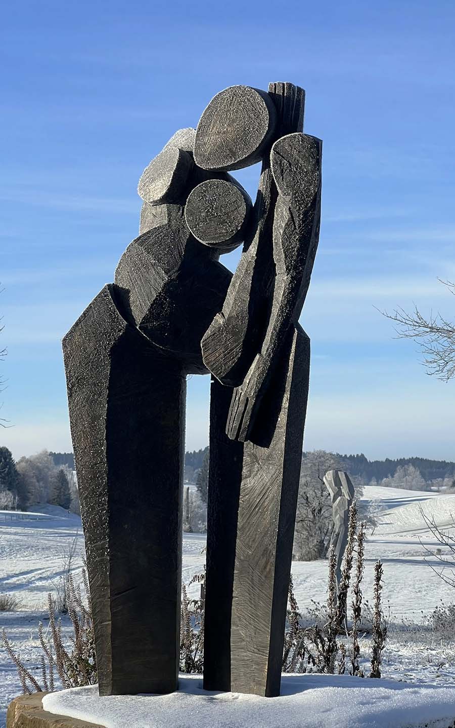 Göttin, Bronze, Höhe 190cm